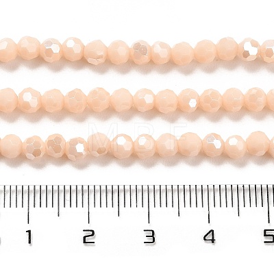 Opaque Glass Beads Stands EGLA-A035-P4mm-B05-1
