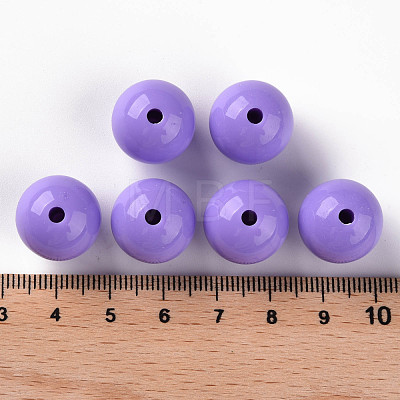 Opaque Acrylic Beads MACR-S370-C16mm-A32-1