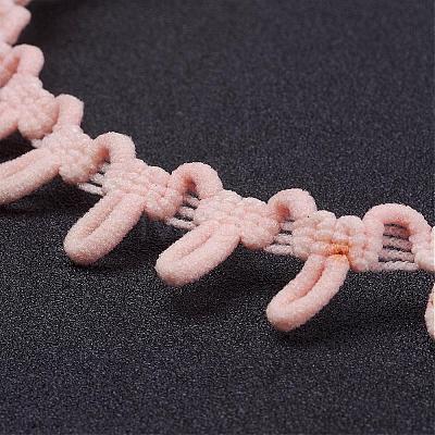 Cloth Gothic Choker Necklaces NJEW-E085-29C-1