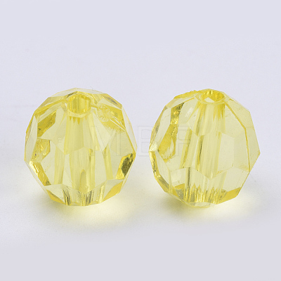 Transparent Acrylic Beads TACR-Q257-20mm-V21-1
