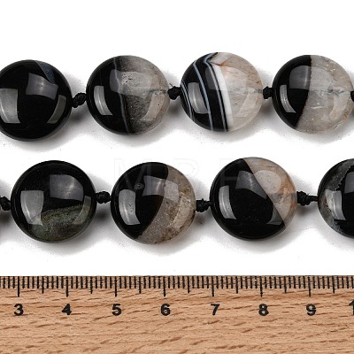 Natural Agate Beads Strands G-F820-Q01-01-1