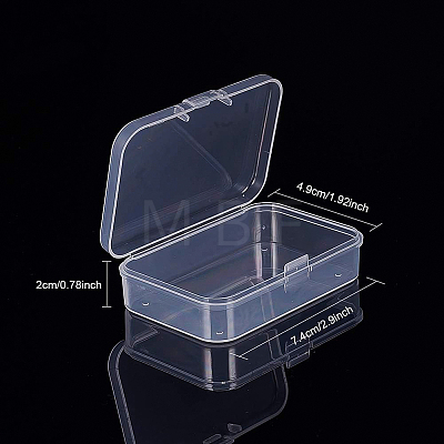 Plastic Bead Containers CON-BC0004-12B-1