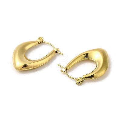 304 Stainless Steel Hoop Earrings for Women EJEW-B054-04G-1