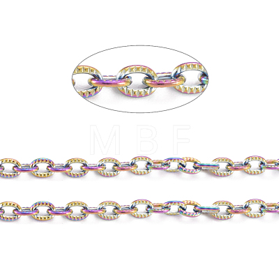 Ion Plating(IP) 304 Stainless Steel Cable Chains CHS-D028-04M-A-1
