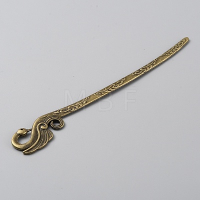 Alloy Swan Hair Sticks MRMJ-WH0077-101C-1