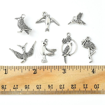 42Pcs 7 Style Alloy Pendants FIND-FS0001-67-1