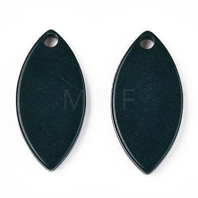 Opaque Acrylic Pendants MACR-F079-06B-1