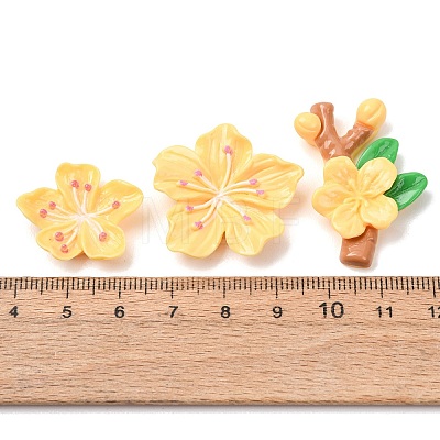 Opaque Resin Cabochons CRES-A064-01C-1