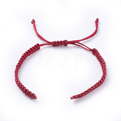 Braided Nylon Cord for DIY Bracelet Making AJEW-M001-M-1