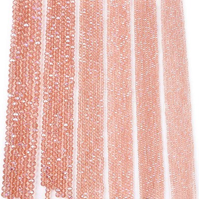 Electroplate Glass Beads Strands EGLA-A044-T1mm-L21-1