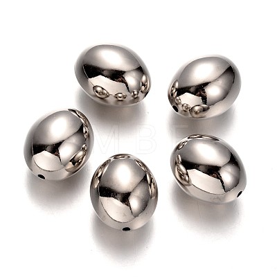 Oval CCB Plastic Beads CCB-D003-03-1