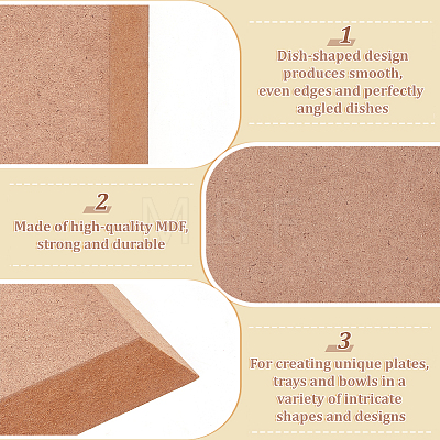 MDF Wood Boards FIND-WH0110-664D-1