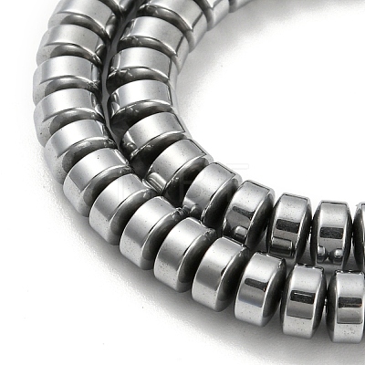 Electroplated Synthetic Non-magnetic Hematite Beads Strands G-Z032-C02-03P-1