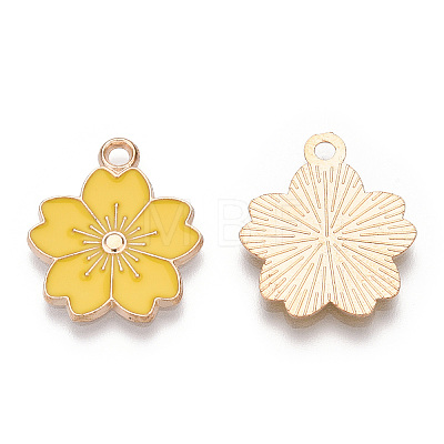 Alloy Enamel Pendants ENAM-S121-115L-1