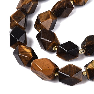 Natural Tiger Eye Beads Strands G-Q608-11F-1