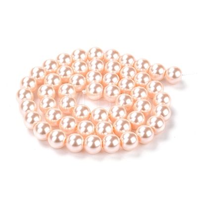 Eco-Friendly Grade A Glass Pearl Beads HY-J002-8mm-HX016-1