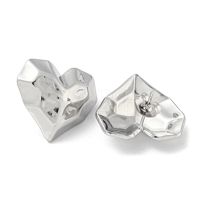 304 Stainless Steel Stud Earrings EJEW-R157-04P-1