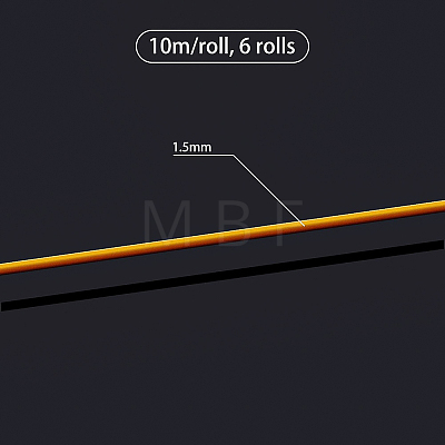 Round Aluminum Wire AW-BC0003-32F-1.5mm-1