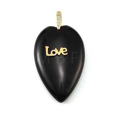 Natural & Synthetic Mixed Gemstone Pendants G-G470-03G-1