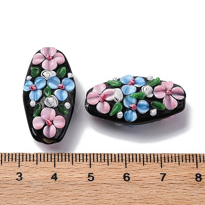 Handmade Lampwork Beads LAMP-K042-02C-1