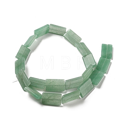 Natural Green Aventurine Beads Strands G-M420-G02-01-1