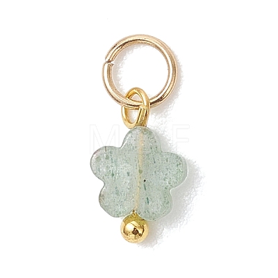 Natural Mixed Gemstone Pendants PALLOY-JF05138-01-1
