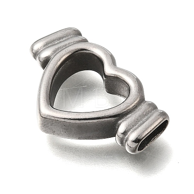 304 Stainless Steel Slide Charms STAS-F356-09P-1