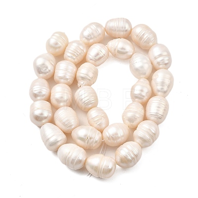 Natural Cultured Freshwater Pearl Beads Strands PEAR-I007-01H-01A-1