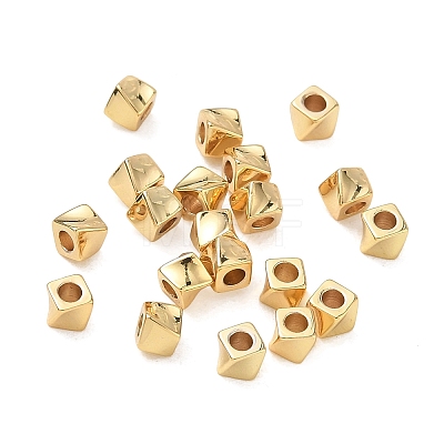Brass Spacer Beads KK-CBA712E-01G-1