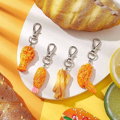 Imitaiton Food Resin Pendant Decorations HJEW-JM02095-1