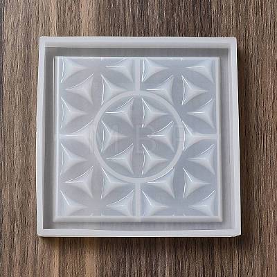 DIY Life of Flower Textured Cup Mat Silicone Molds SIMO-H009-05C-1