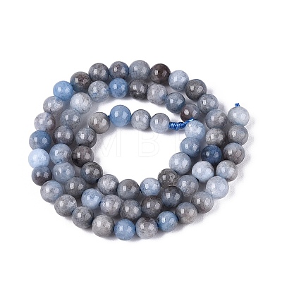 Natural Quartz Beads Strands G-N363-6mm-01-1