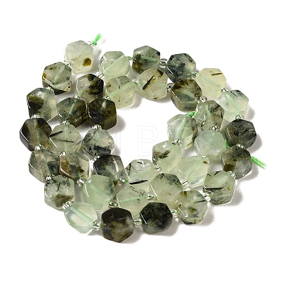 Natural Prehnite Beads Strands G-P534-A01-02-1