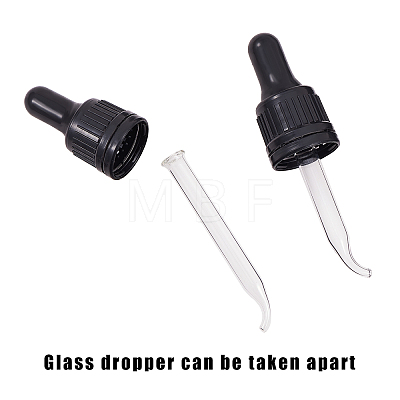 Essential Oil Bent Tip Glass Dropper TOOL-PH0017-20-1