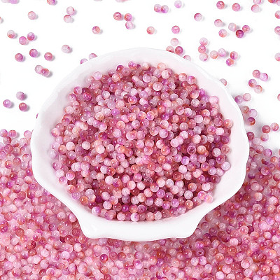 Drawbench Style Glass Seed Beads SEED-Q039-01D-1