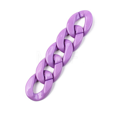 Opaque Acrylic Linking Rings OACR-T024-01-G02-1