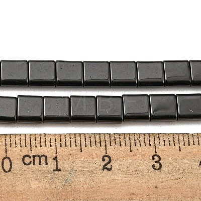 Electroplated Non-magnetic Synthetic Hematite Beads Strands G-C106-A02-11-1