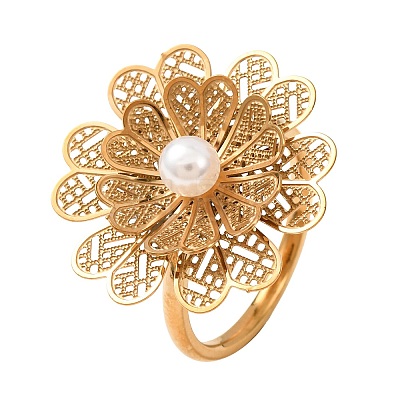 304 Stainless Steel Finger Rings for Women SA-CBA6EDB-10G-1