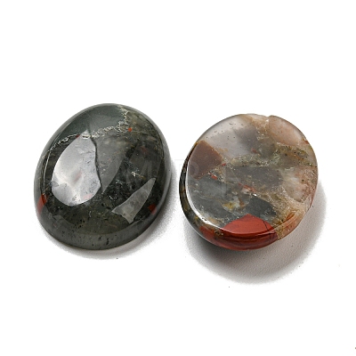 Natural African Bloodstone Cabochons G-C115-01B-11-1