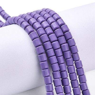 Polymer Clay Bead Strands CLAY-T001-C49-1