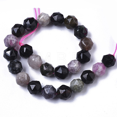 Natural Tourmaline Beads Strands G-N327-03B-04-1