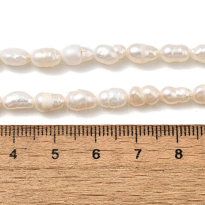 Natural Cultured Freshwater Pearl Beads Strands PEAR-I007-01P-03B-1