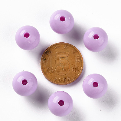 Opaque Acrylic Beads X-MACR-S370-C12mm-A03-1