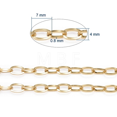 Ion Plating(IP) 304 Stainless Steel Cable Chains CHS-H007-32G-1