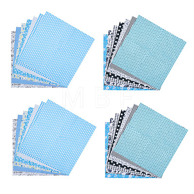 28Pcs 14 Styles Cotton Fabric DIY-TA0014-80B-1