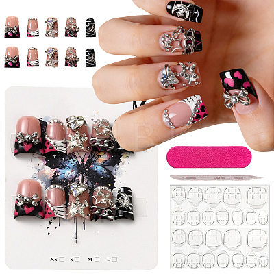 1 Bag ABS Plastic Press On False Nails MRMJ-CP0001-59-1