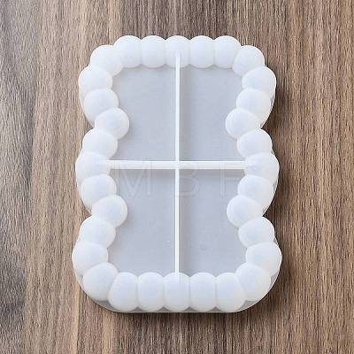 DIY Silicone Geometric Bubble Coaster Molds LS-AJEW-M224-01D-1