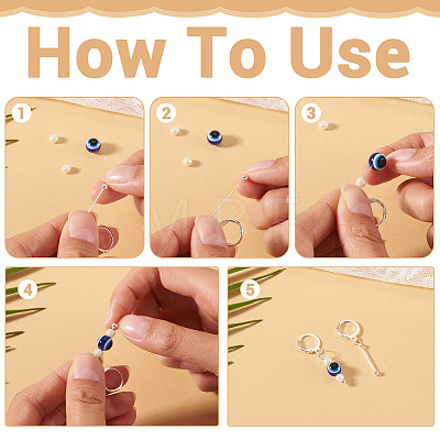 Brass Leverback Earring Findings EJEW-TAC00033-1