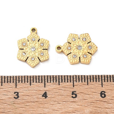304 Stainless Steel Charms STAS-B142-09G-1