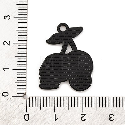 Halloween Theme Alloy Enamel Pendants ENAM-N056-225H-EB-1